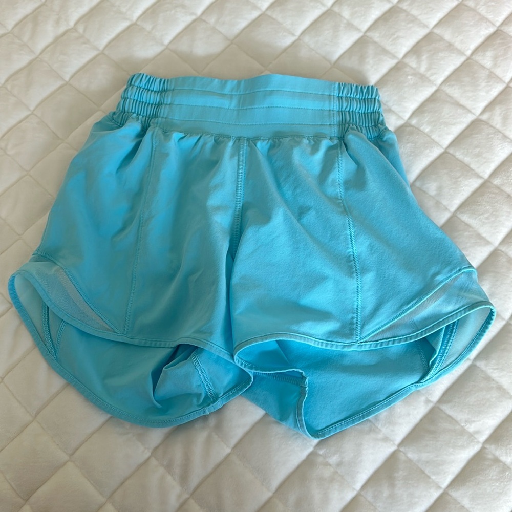 Lululemon Blue shorts, Size 0